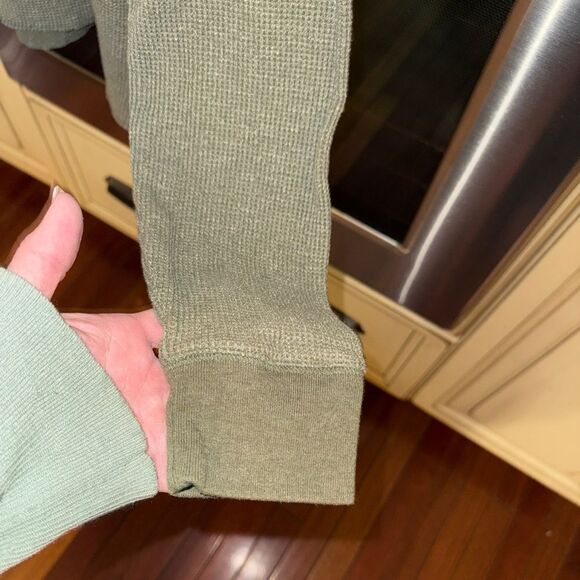 Lucky Brand Green Crewneck Sweater Casual Style - Picture 7 of 9